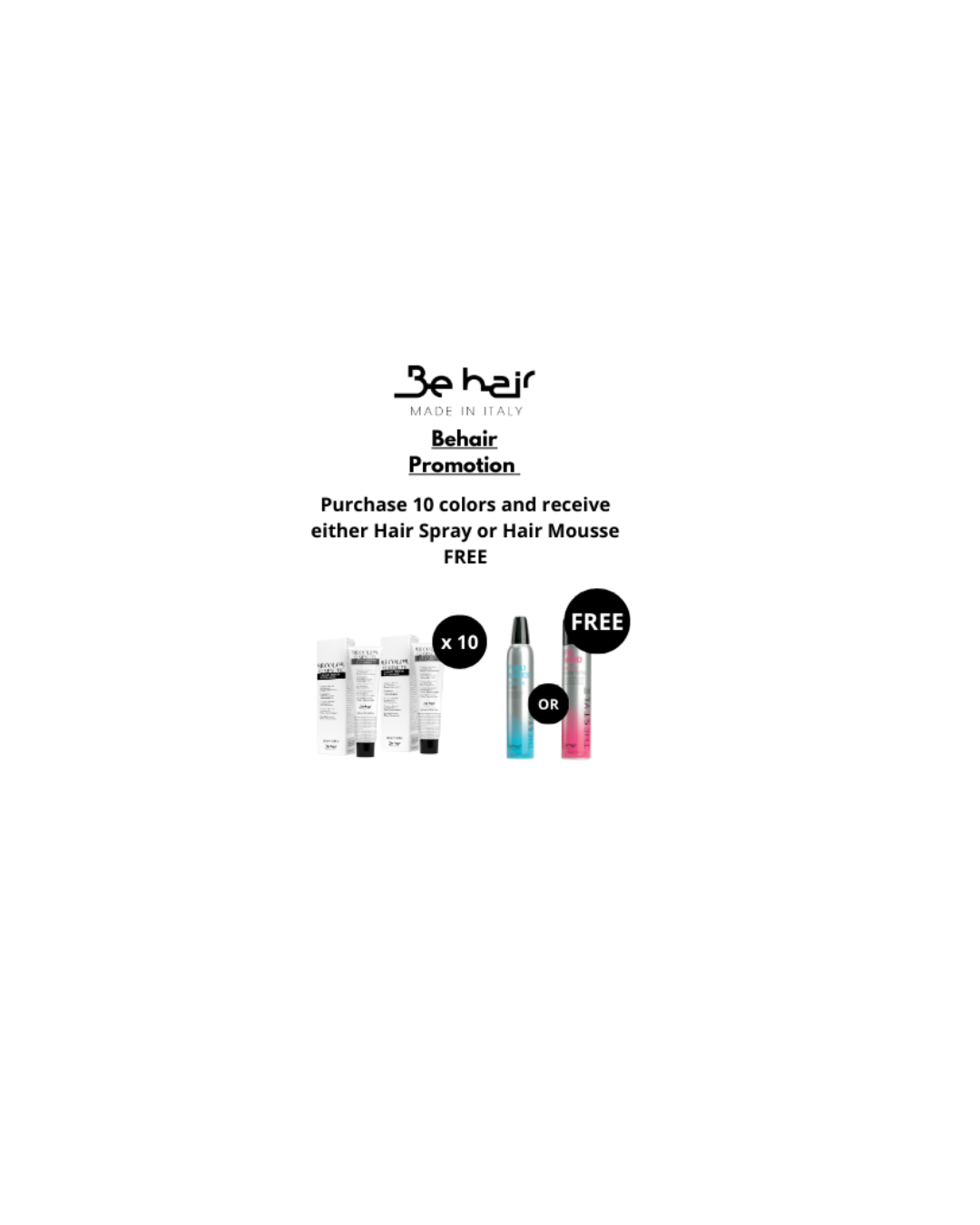 Be Hair Promotion